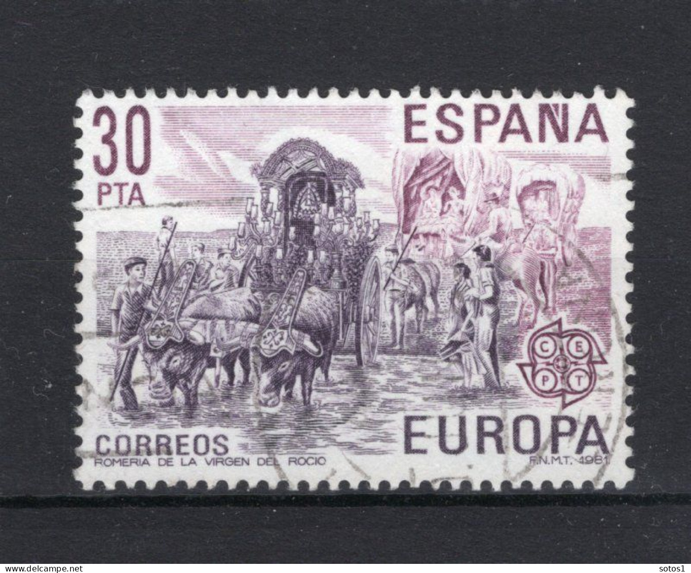 (B) Spanje CEPT 2499° Gestempeld 1981 - 1981