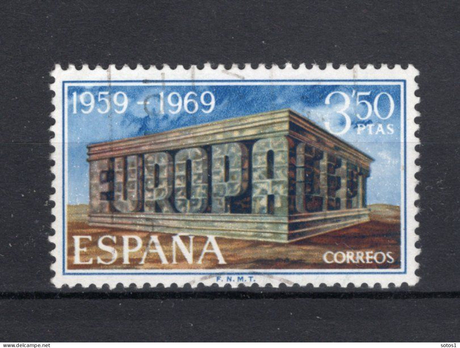 (B) Spanje CEPT 1808° Gestempeld 1969 - 1969