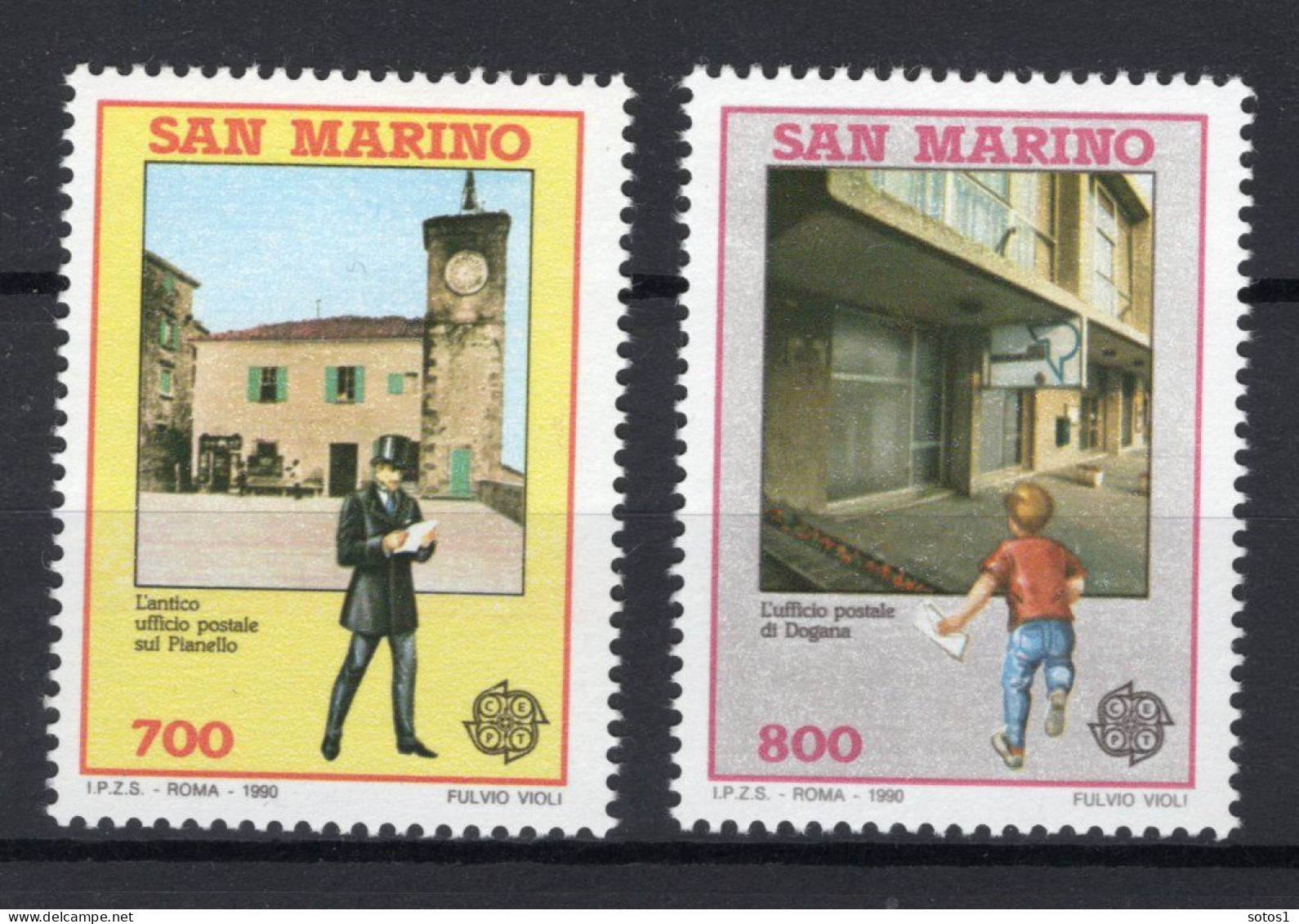 (B) San Marino CEPT 1432/1433 MNH - 1990 - 1990