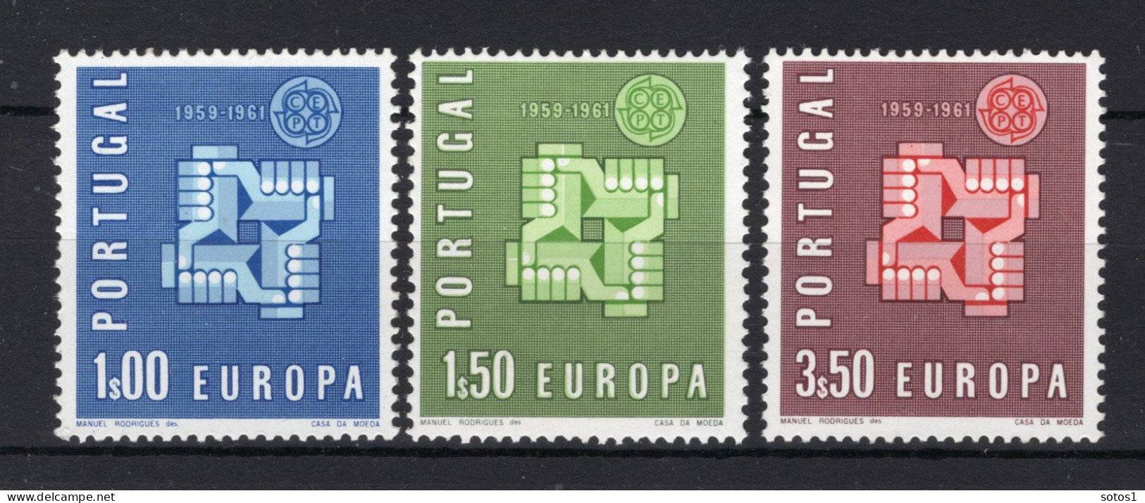 (B) Portugal CEPT 907/999 MNH - 1961 -1 - 1961