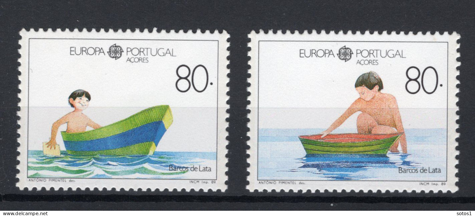 (B) Portugal - Azoren CEPT 401/402 MNH - 1989 - 1989