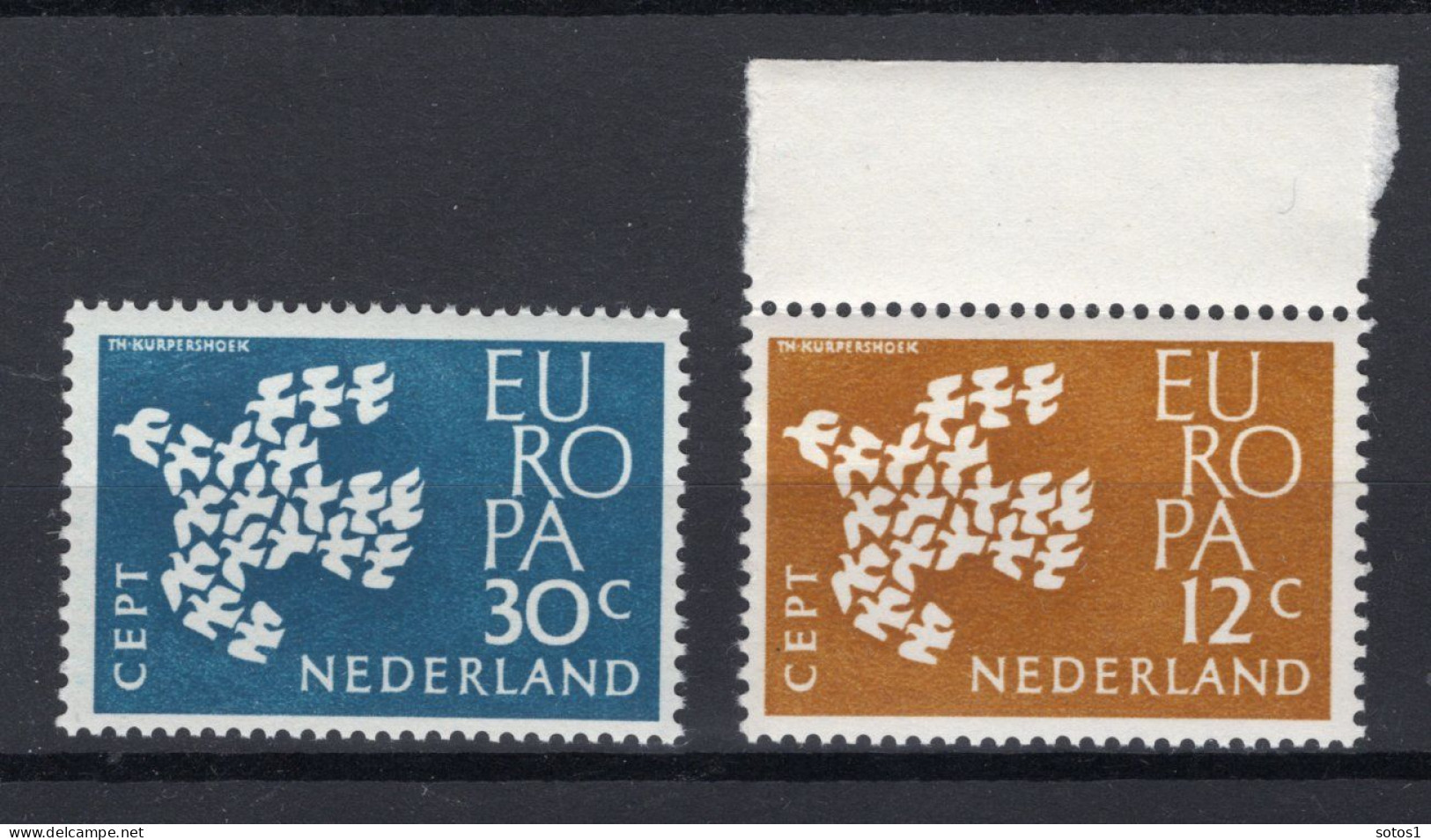 (B) Nederland CEPT 765/766 MNH - 1961 -1 - 1961