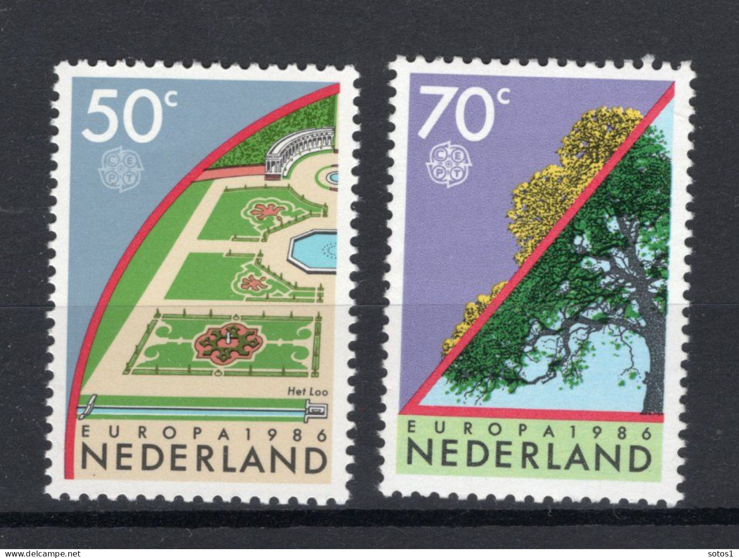 (B) Nederland CEPT 1292/1293 MNH - 1986 - 1986