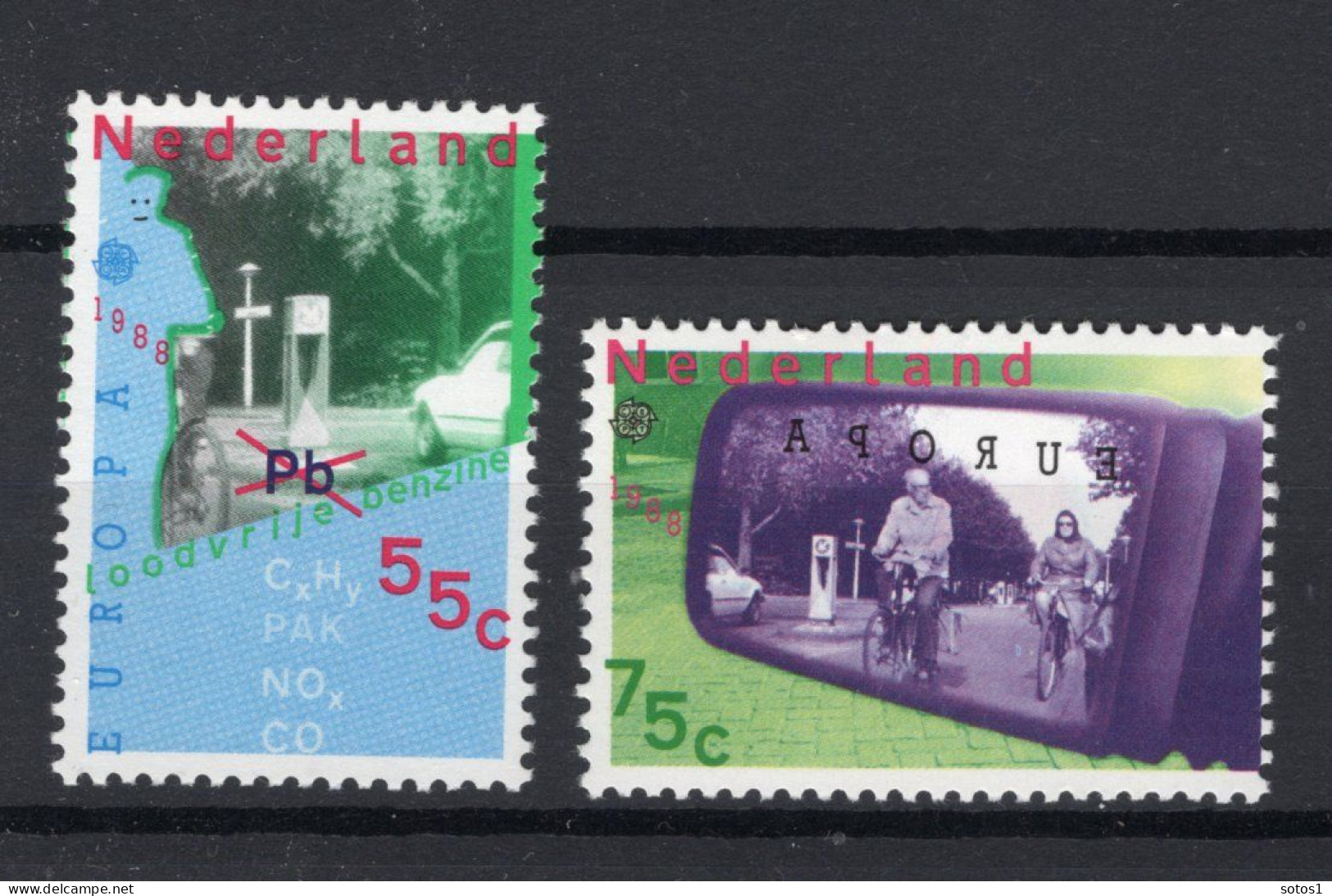 (B) Nederland CEPT 1343/1344 MNH - 1988 - 1988