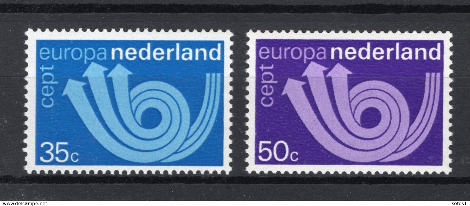 (B) Nederland CEPT 1011/1012 MNH - 1973 - 1973