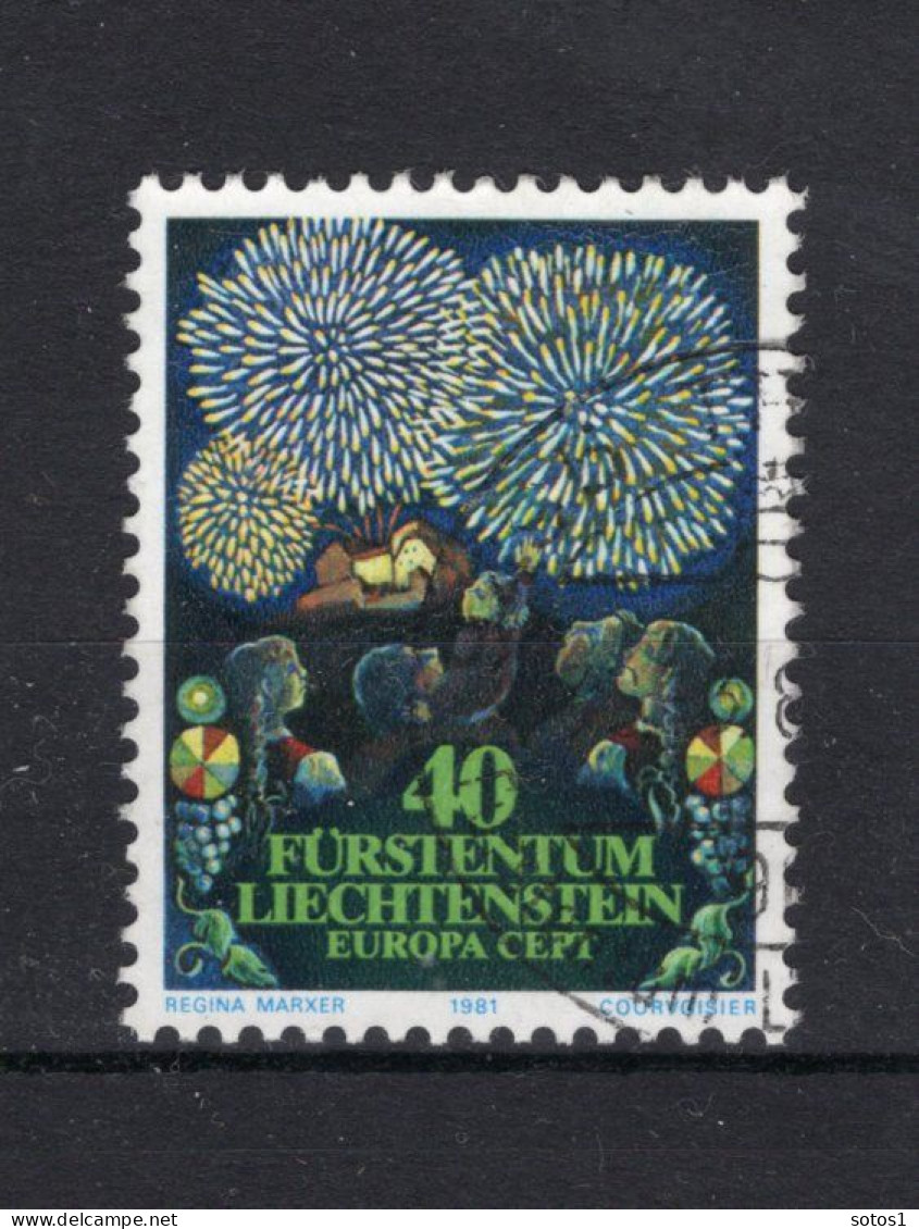 (B) Liechtenstein CEPT 764° Gestempeld 1981 - 1981