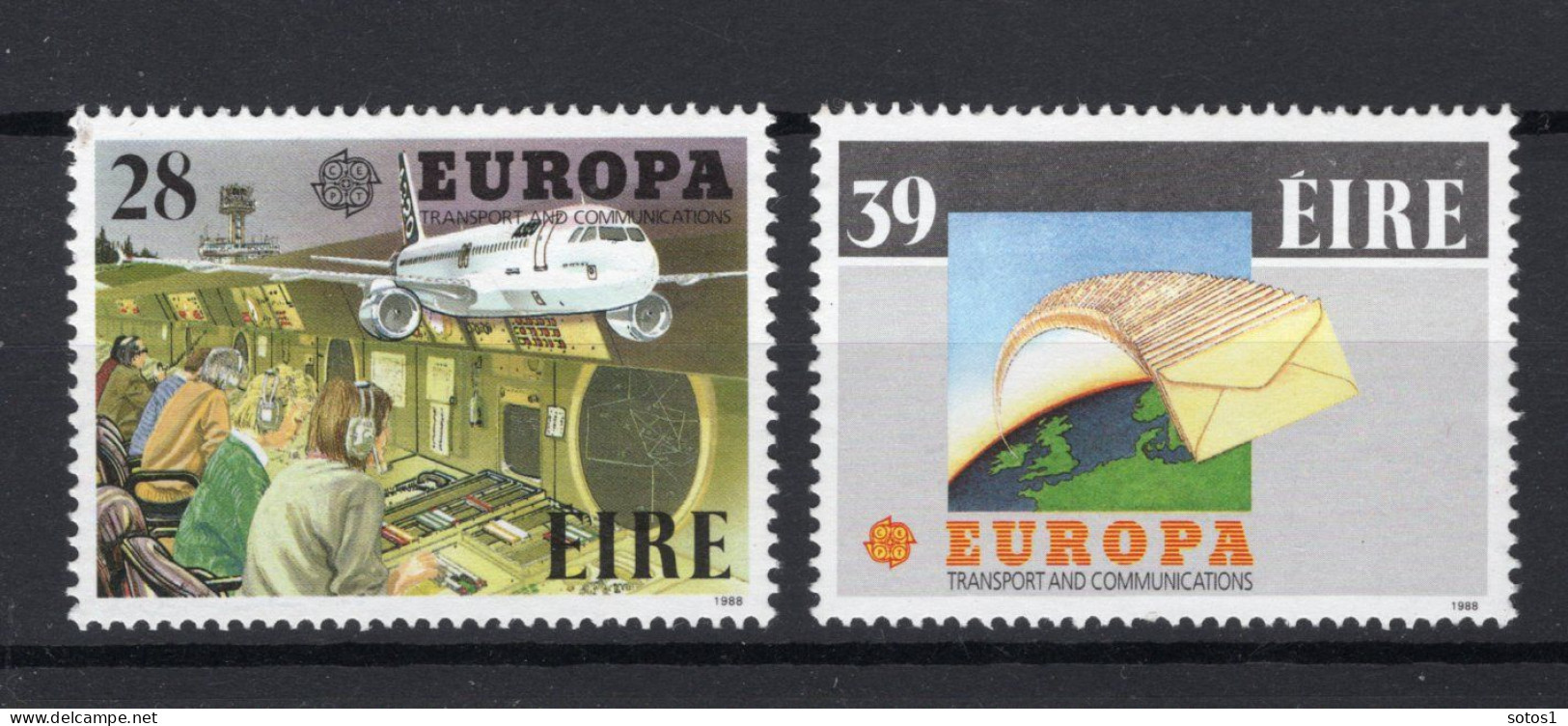 (B) Ierland CEPT 650/651 MNH - 1988 -1 - 1988