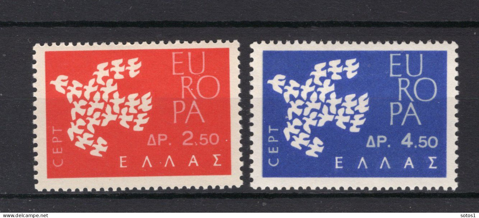(B) Griekenland CEPT 775/776 MNH - 1961 -1 - 1961