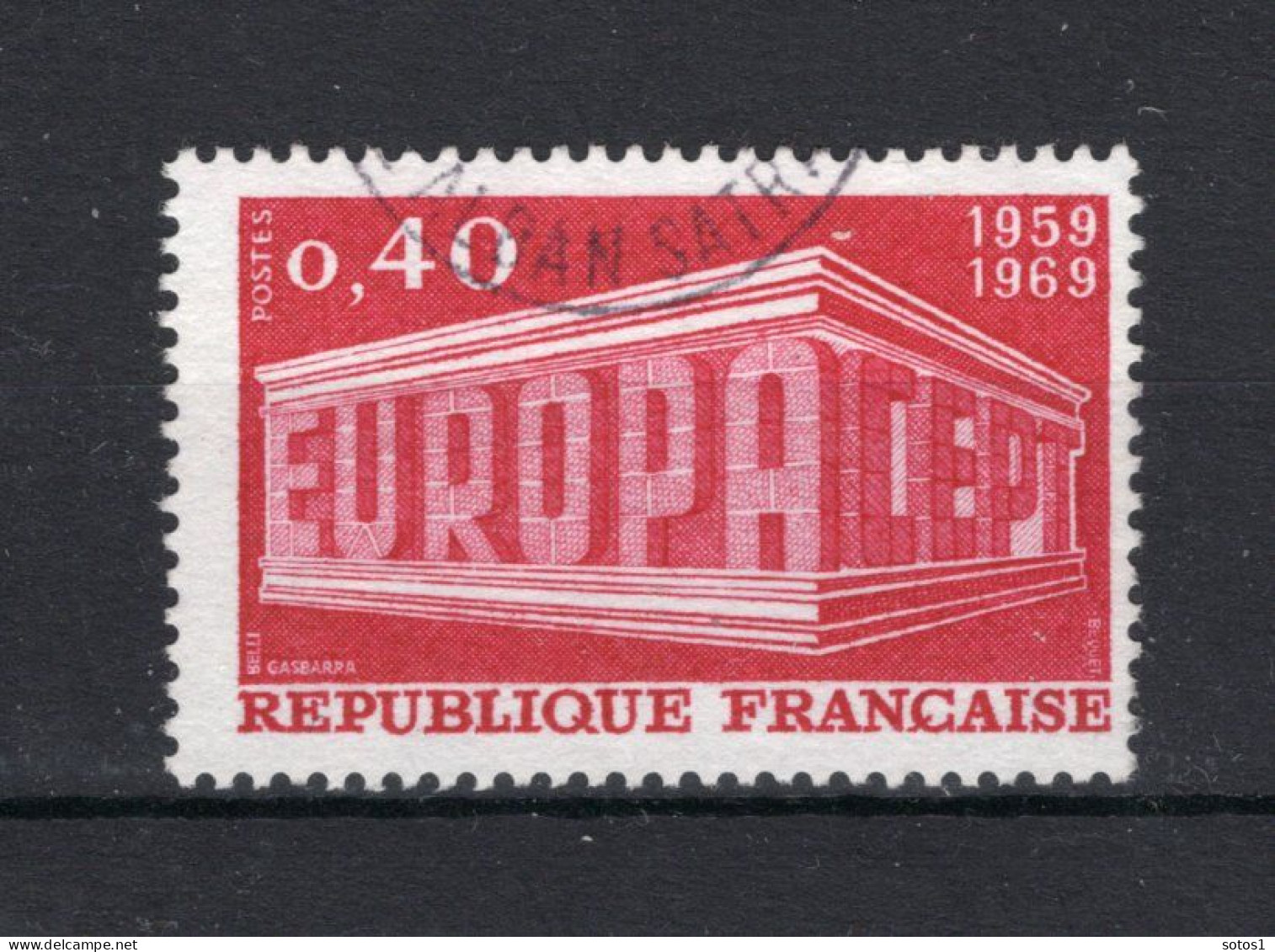 (B) Frankrijk CEPT 1665° Gestempeld 1969 - 1969