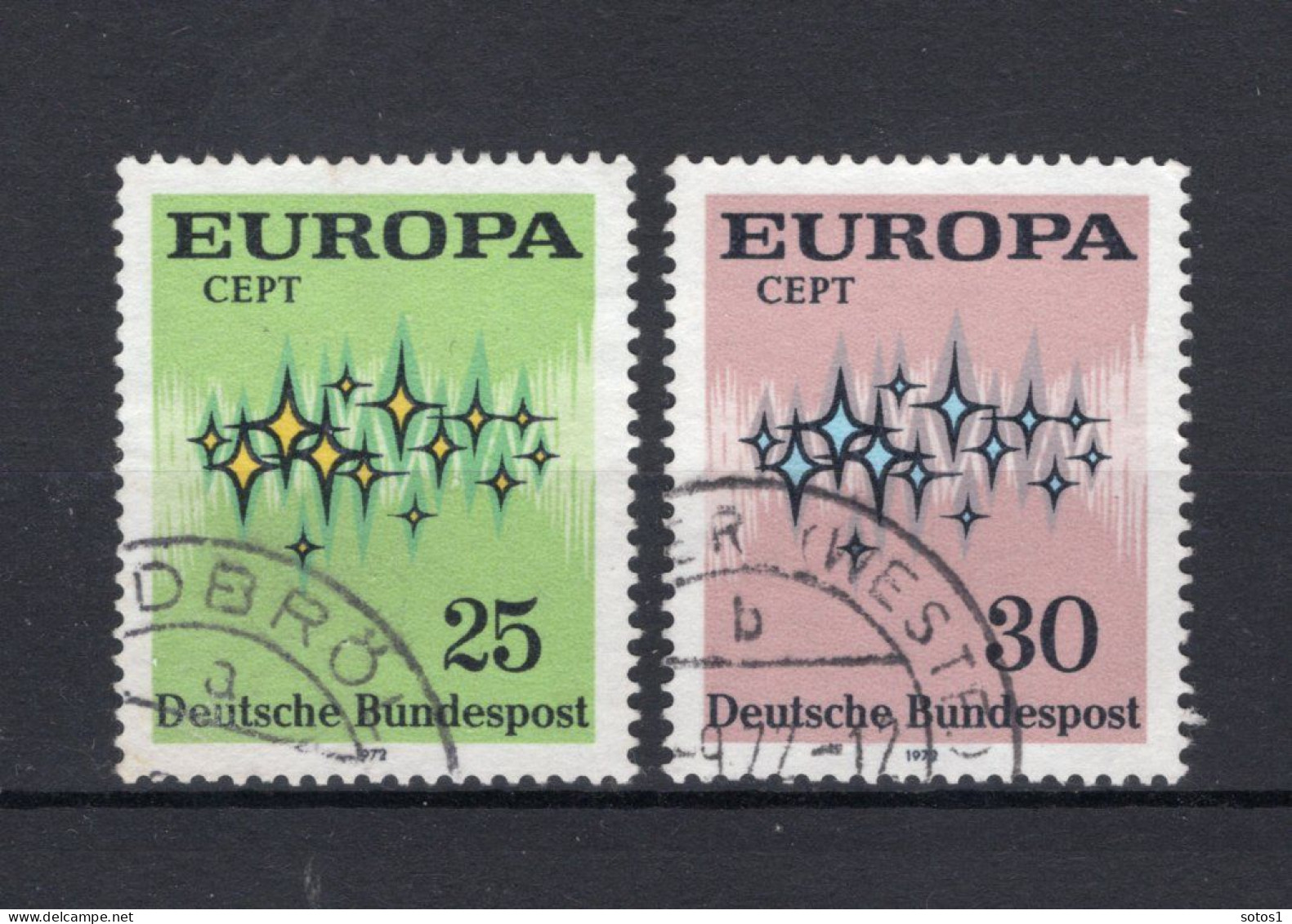 (B) Duitsland CEPT 716/717° Gestempeld 1972 - 1972