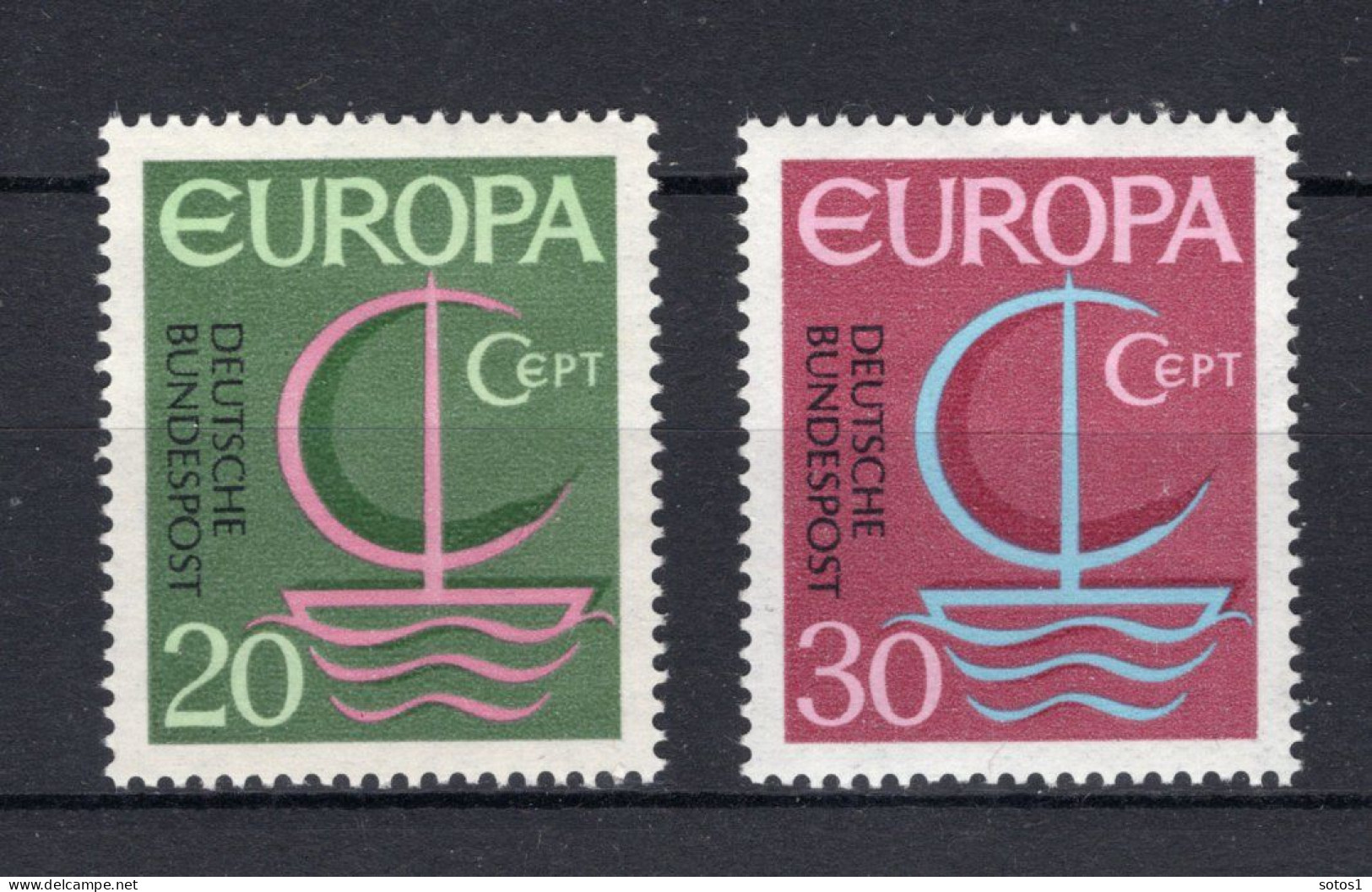 (B) Duitsland CEPT 519/520 MNH - 1966 - 1966