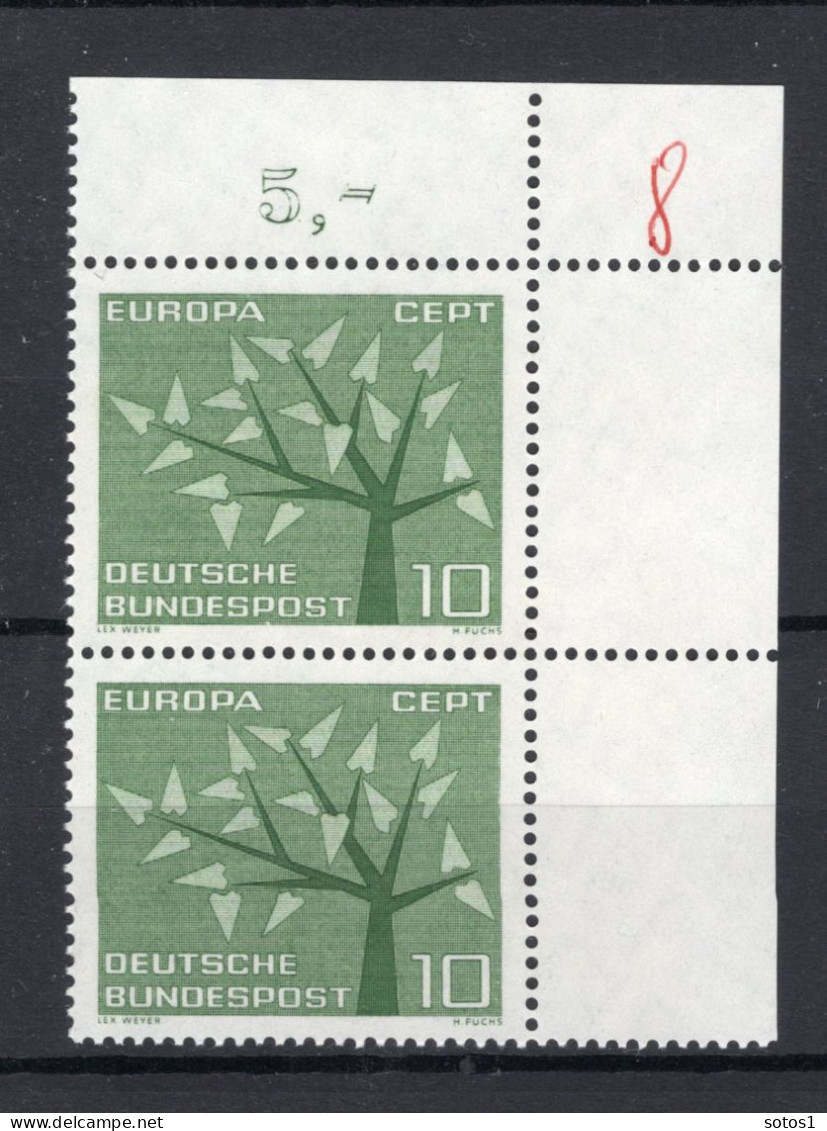 (B) Duitsland CEPT 383 (2 St) MNH - 1962 - 1962