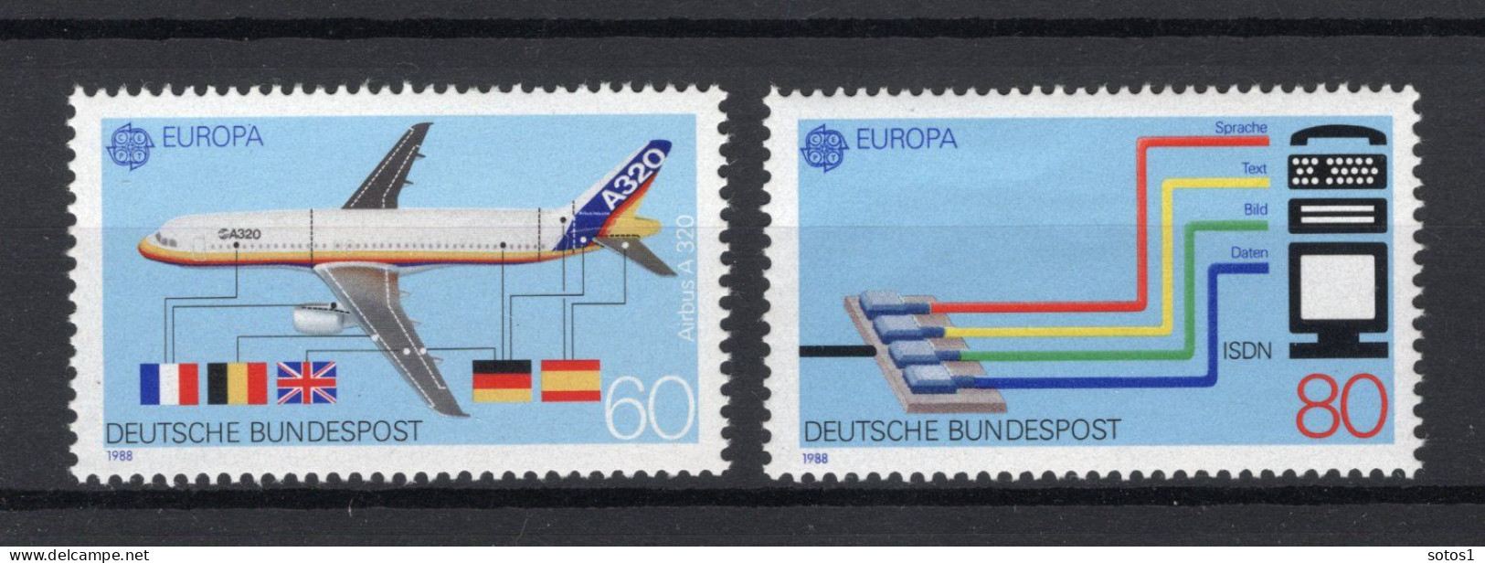 (B) Duitsland CEPT 1367/1368 MNH - 1988 - 1988