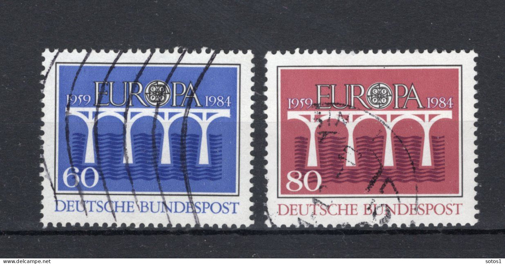 (B) Duitsland CEPT 1210/1211° Gestempeld 1984 - 1984