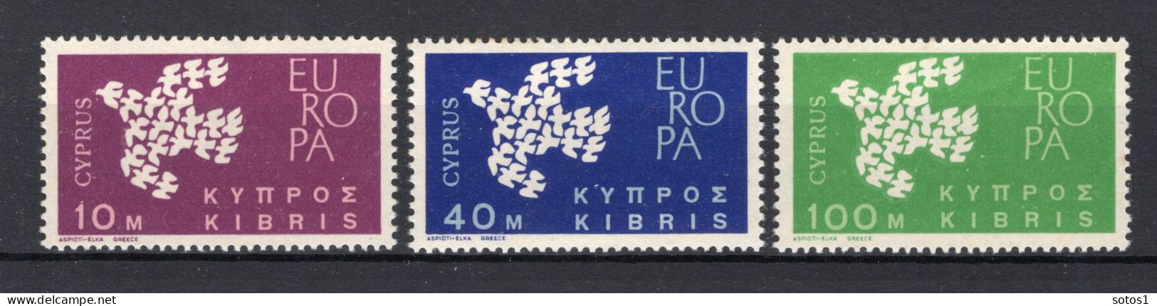 (B) Cyprus CEPT 197/199 MNH - 1961 - 1961