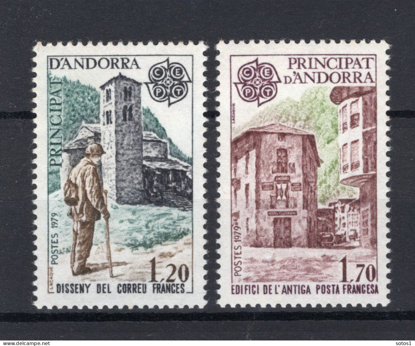 (B) Andorra (Franse Post) CEPT 297/298 MNH - 1979 - 1979