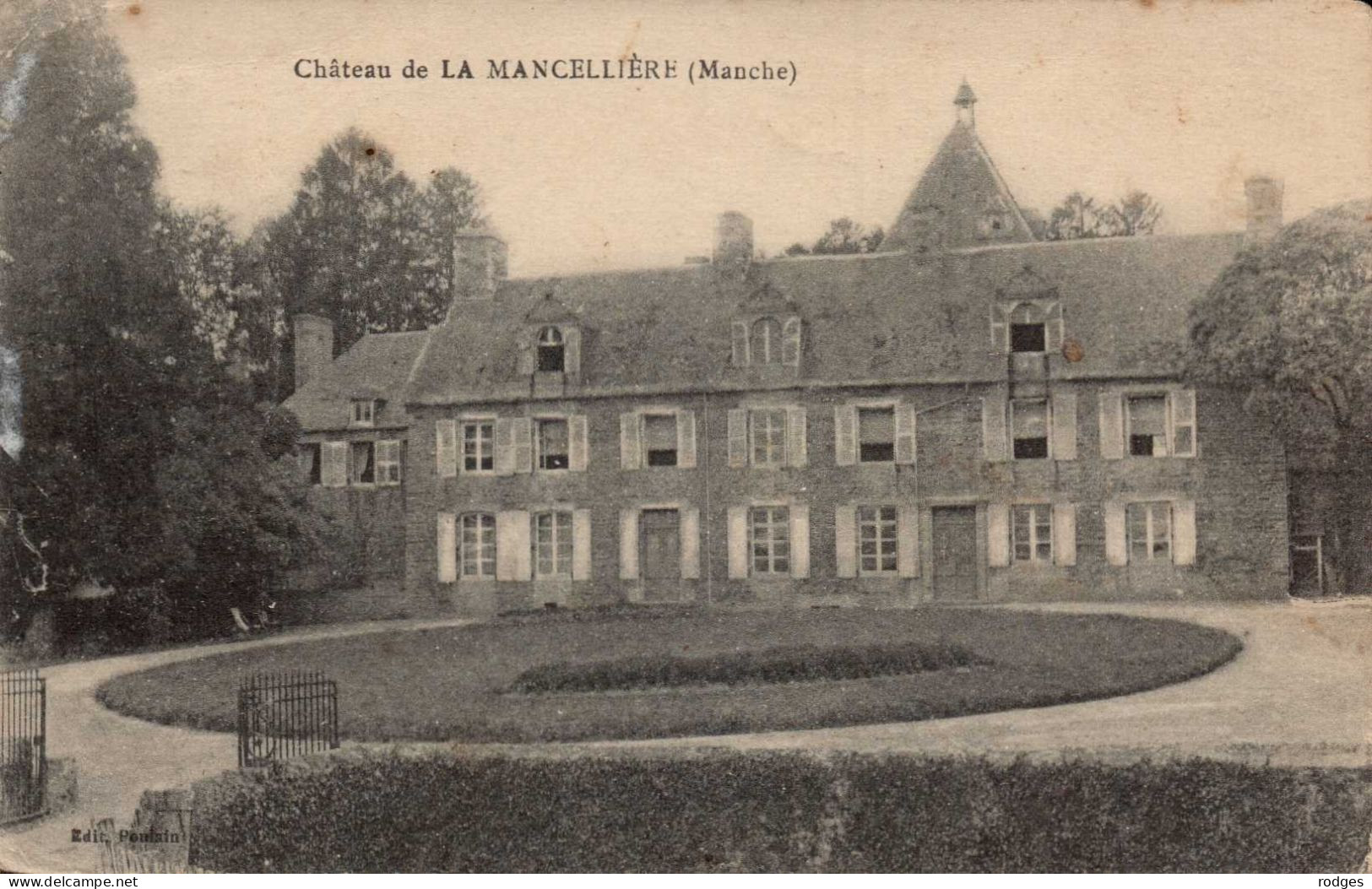 50 , Cpa  Chateau De La MANCELLIERE (15269.V24) - Other & Unclassified