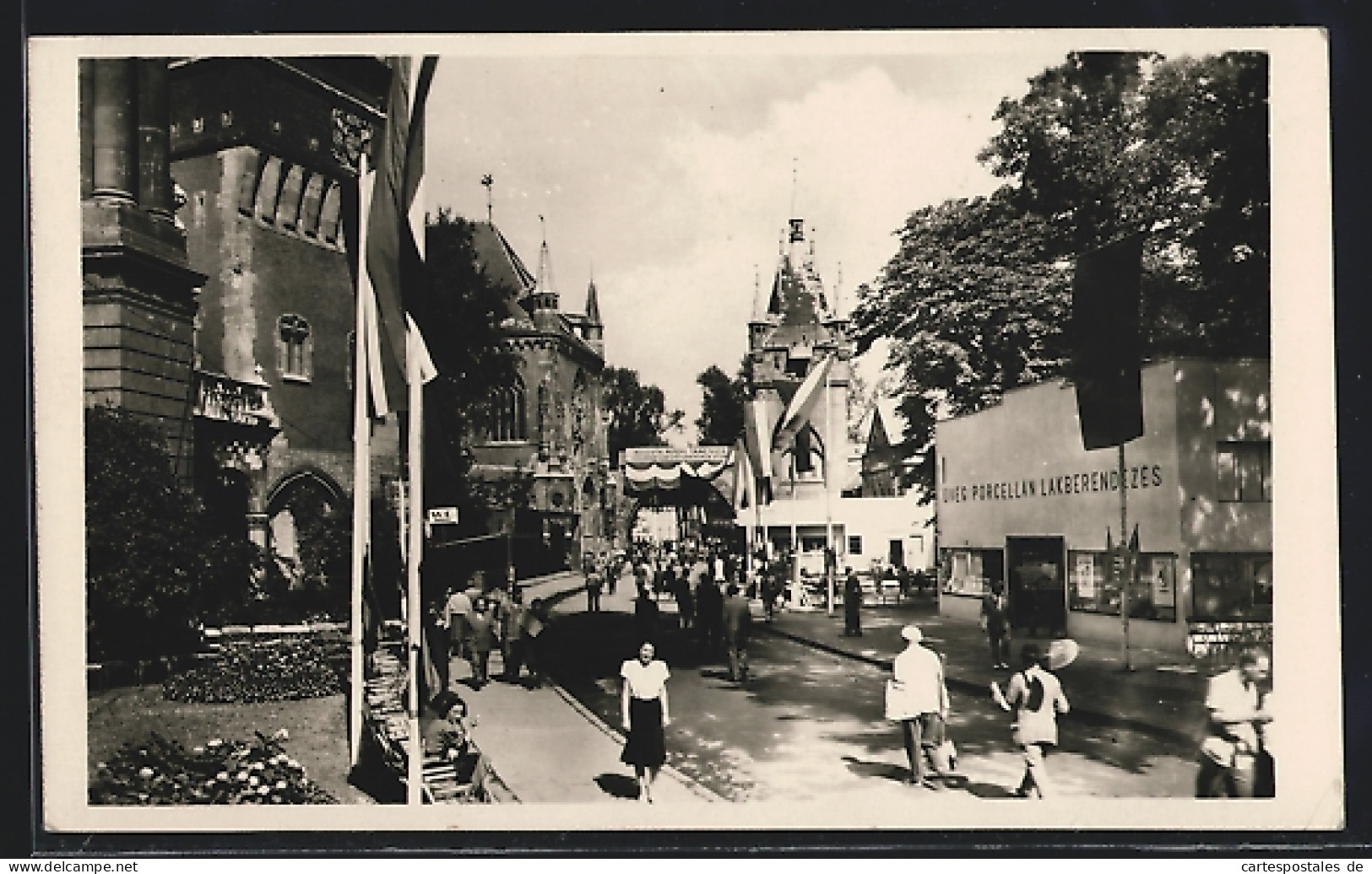 AK Budapest, Budapesti Nemzetközi Vásár A Centenárium évében 1948, Eingang Zur Ausstellung  - Exhibitions