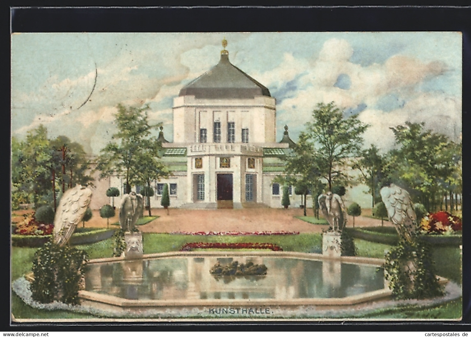 AK Nürnberg, Bayer. Jubil.-Landes-Ausstellung 1906, Kunsthalle  - Expositions