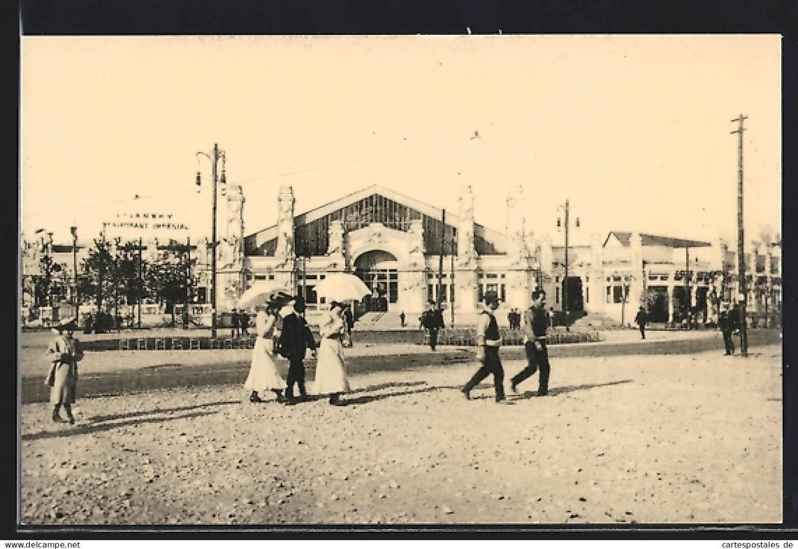 AK Milano, Esposizione 1906, Ausstellungshalle  - Expositions