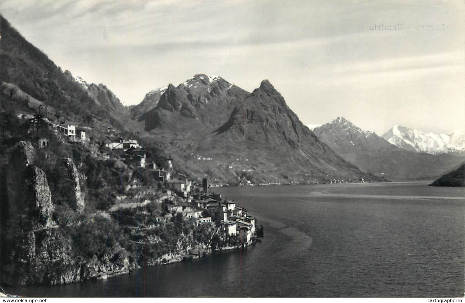 Postcard Switzerland Lugano Lake - Other & Unclassified
