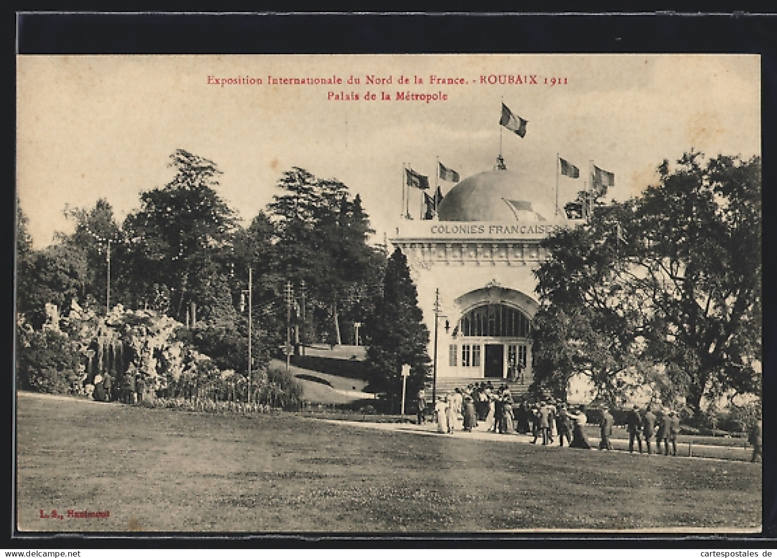 AK Roubaix, Exposition Internationale Du Nord De La France 1911, Palais De La Métropole, Ausstellung  - Exhibitions