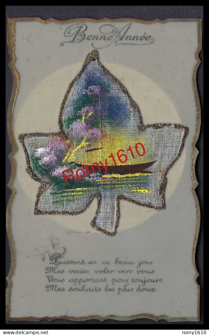 Celluloïd - Lot De 10 Cartes Choisies - Toutes Scannées, En Très Bon état. Prénoms, Collages , Paillettes - Autres & Non Classés