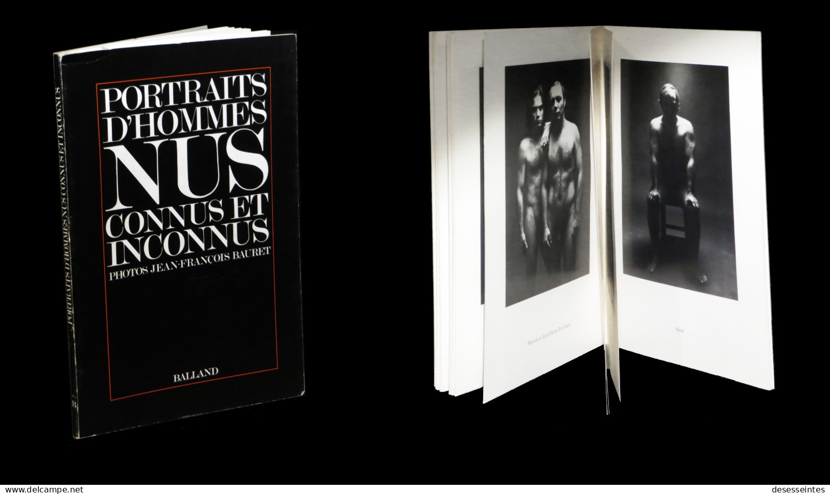 [PHOTOGRAPHIE CURIOSA EROTISME] BAURET (Jean-François, Photographies De) - Portraits D'hommes Nus Connus Et Inconnus. EO - Art