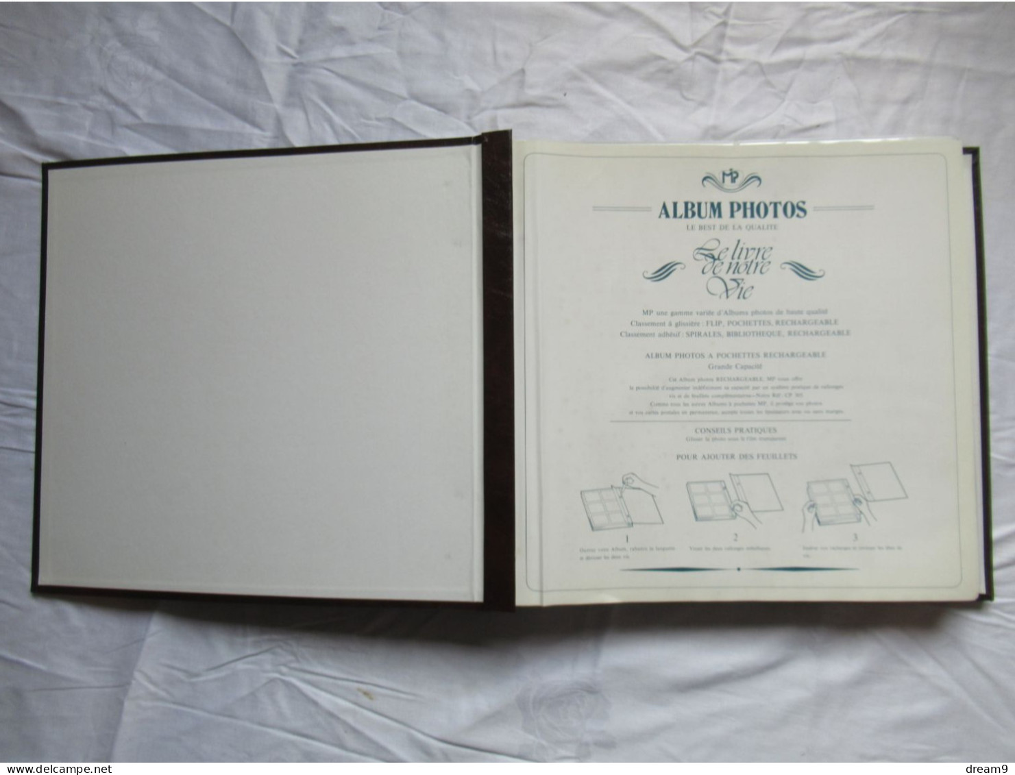 Lot De 2 Albums Vides Avec 106 Feuilles Intercalaires En Plastique - TTB - Albums, Binders & Pages