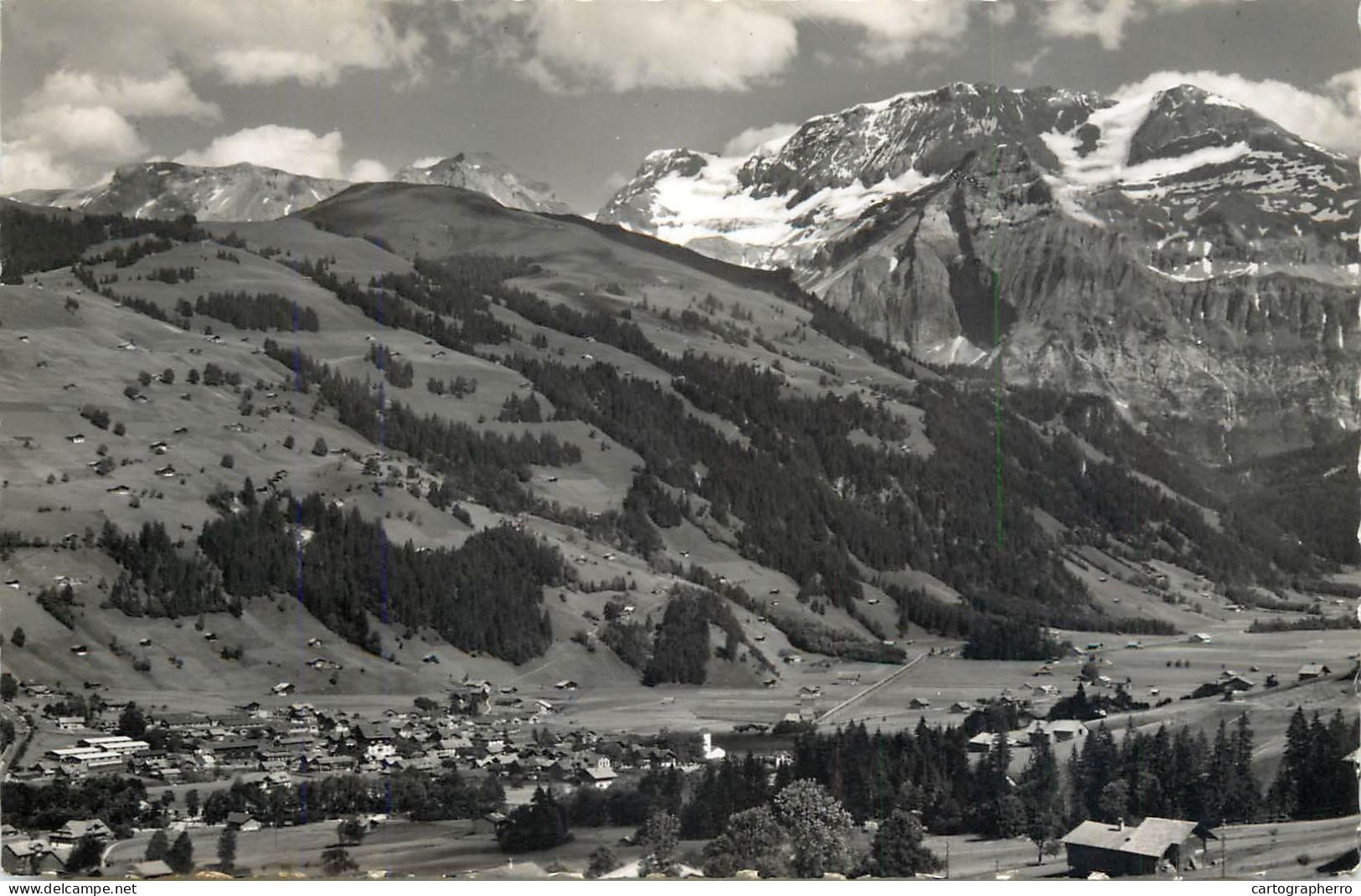 Postcard Switzerland Lenk Amertenspitz Wildstrubel - Other & Unclassified