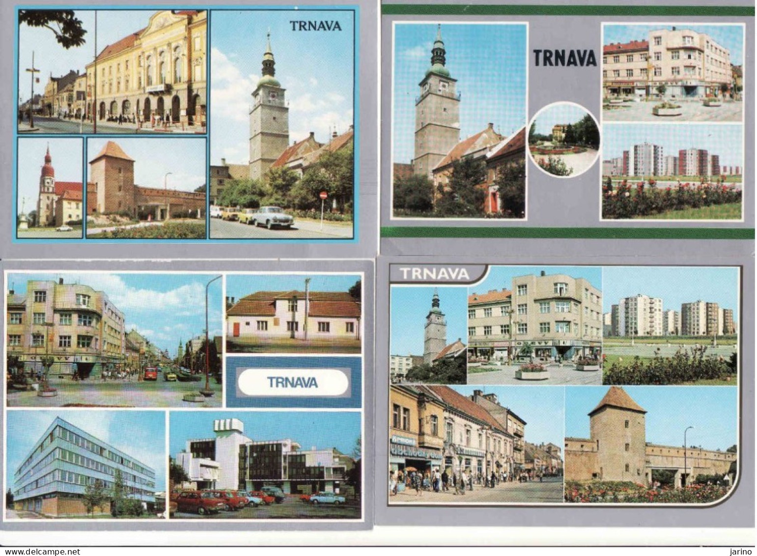 Slovakia, 4 X Trnava, Tatrasklo, Muzeum, Kostol, Polnohospodárska Sprava, ..unused - Slovakia