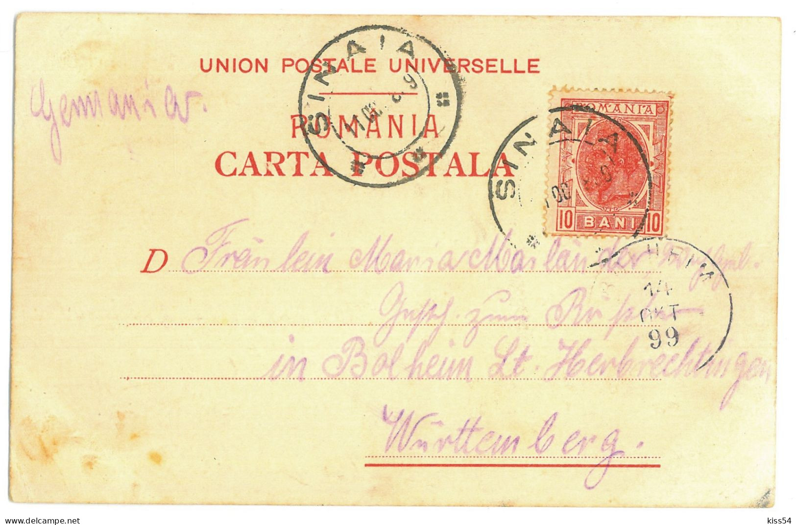 RO 86 - 21245 ETHNIC, Country Life, Litho, Romania - Old Postcard - Used - 1899 - Rumänien