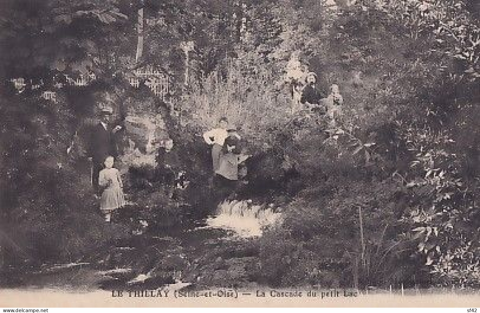 LE THILLAY                                          La Cascade Du Petit Lac - Autres & Non Classés