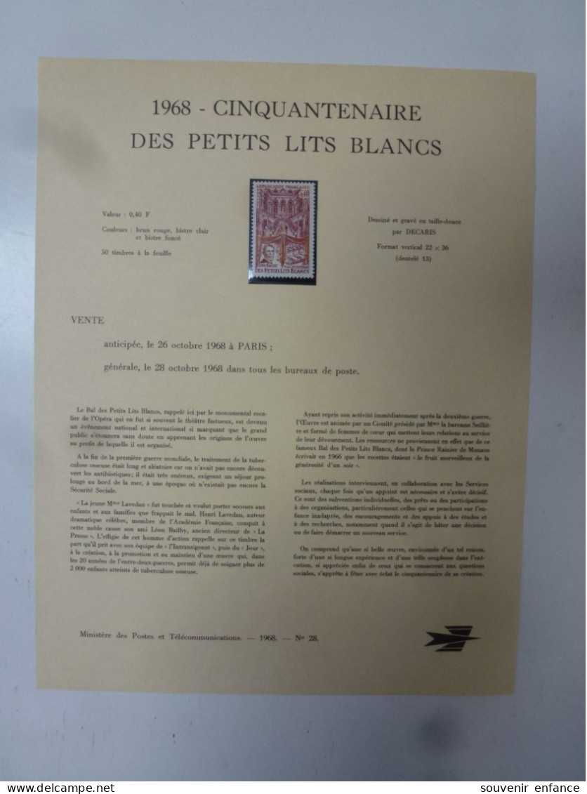 N° 1575 Feuille Complète Plus Document Philatélique Neuf ** Variété Oreille Coupée - Volledige Vellen