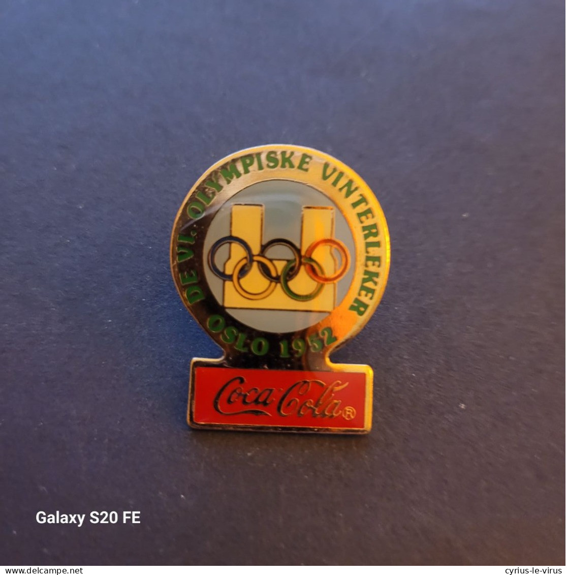 Pin's  **  Jeux Olympiques D'hiver ** Oslo 1952 - Jeux Olympiques