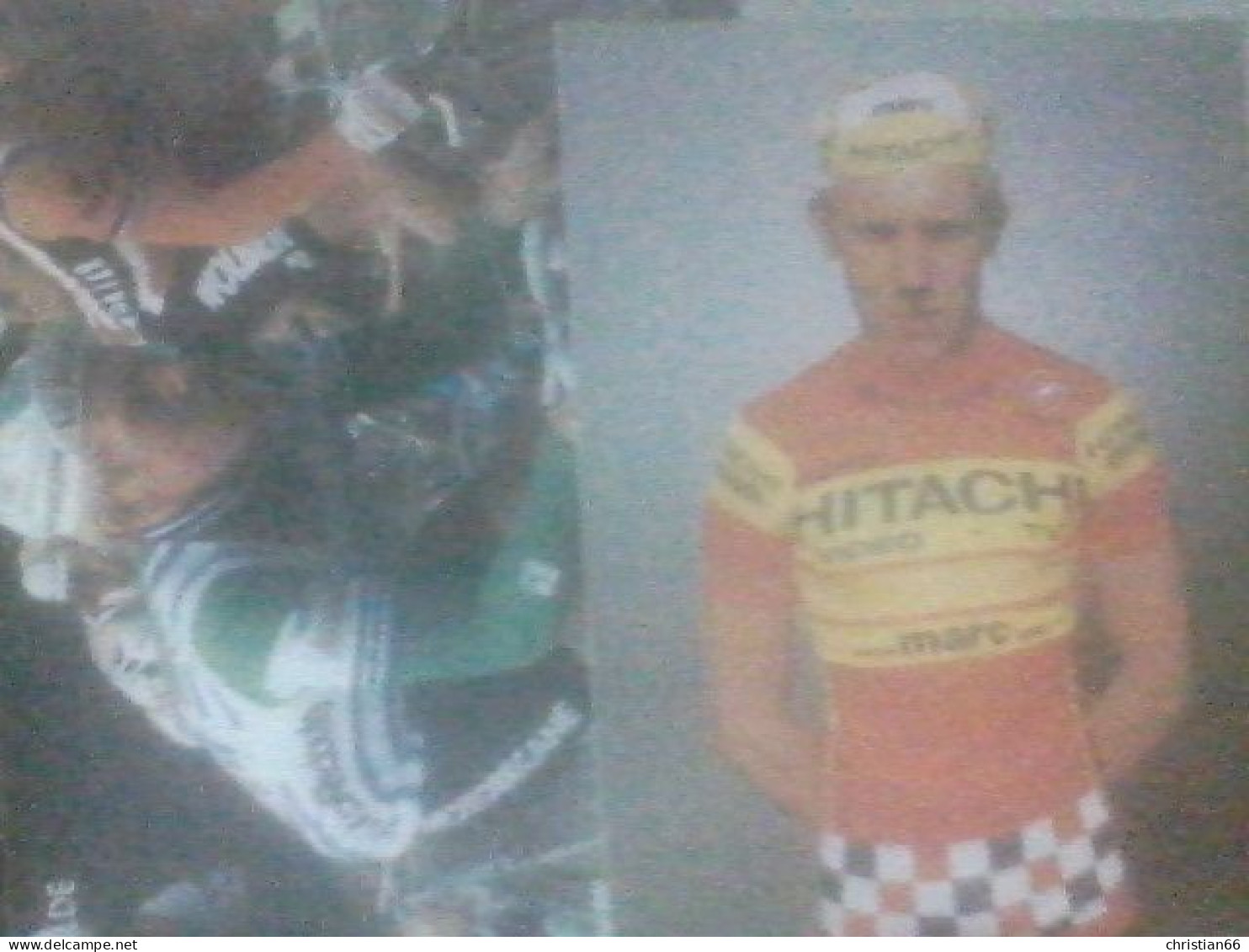 CYCLISME  - WIELRENNEN- CICLISMO : 2 CARTES ETIENNE DE WILDE 1982 +1986 - Radsport