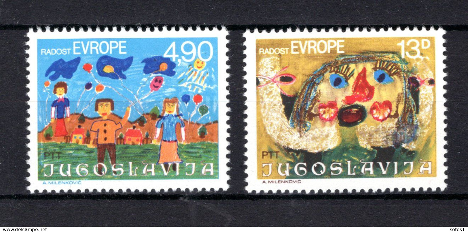 JOEGOSLAVIE Yt. 1740/1741 MNH 1980 - Unused Stamps