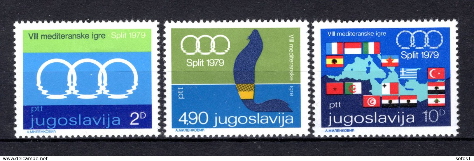 JOEGOSLAVIE Yt. 1678/1680 MNH 1979 - Unused Stamps