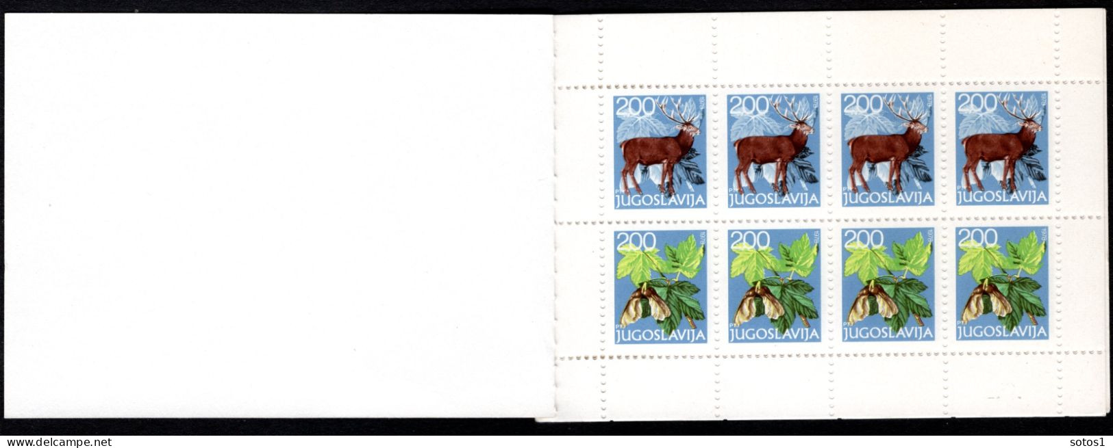 JOEGOSLAVIE Yt. 1655A/1655F MNH Postzegel Boekje 1978 - Carnets