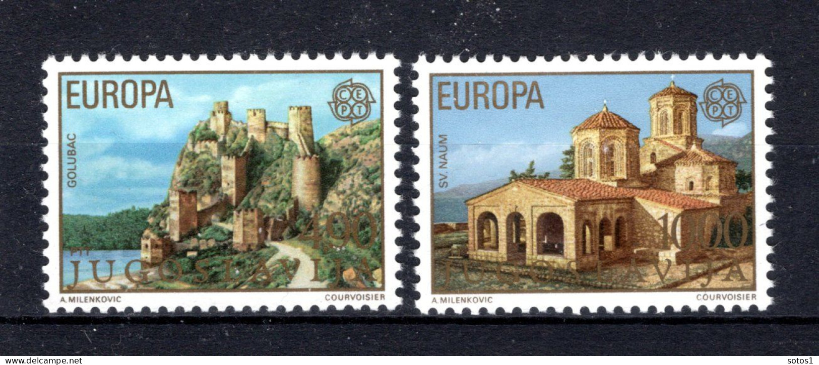 JOEGOSLAVIE Yt. 1607/1608 MNH 1978 - Neufs