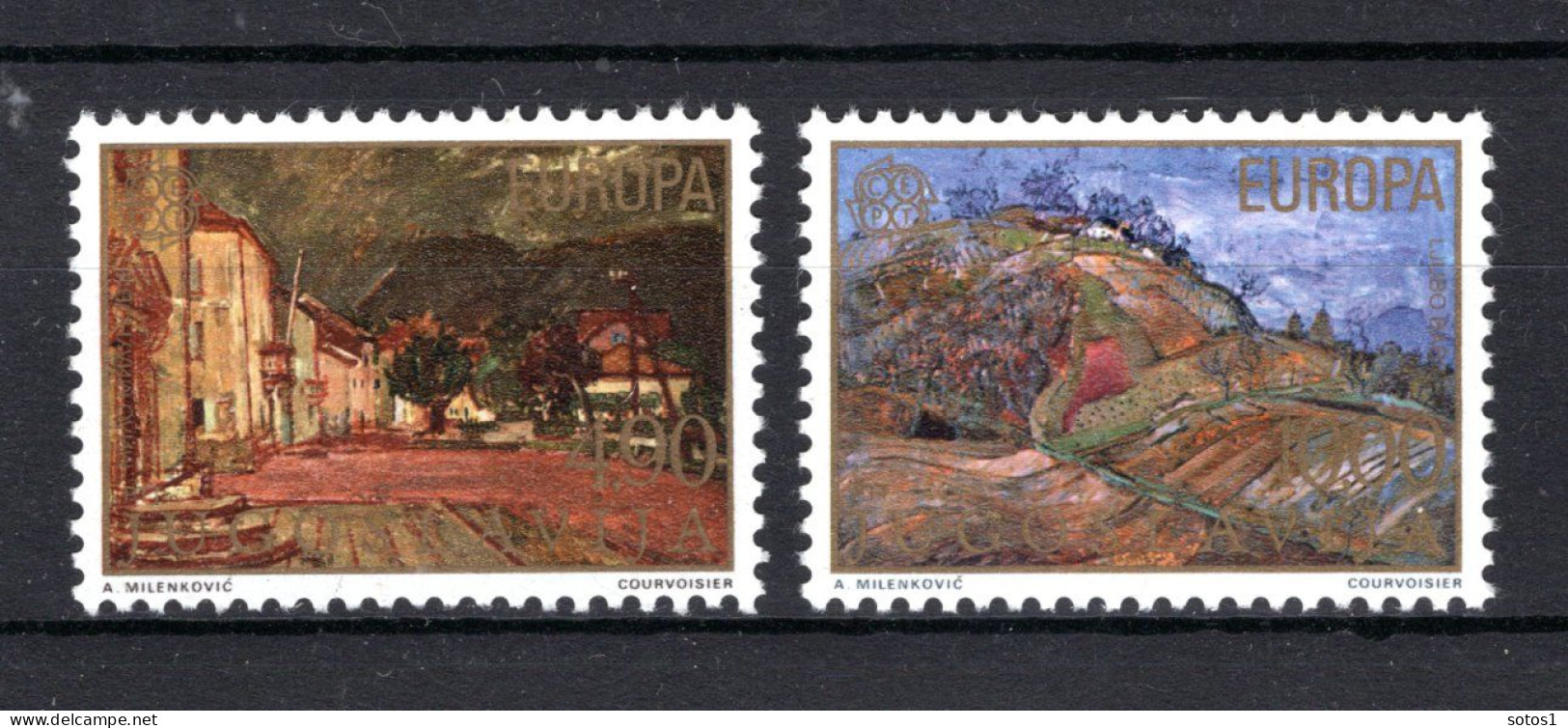 JOEGOSLAVIE Yt. 1573/1574 MNH 1977 - Unused Stamps