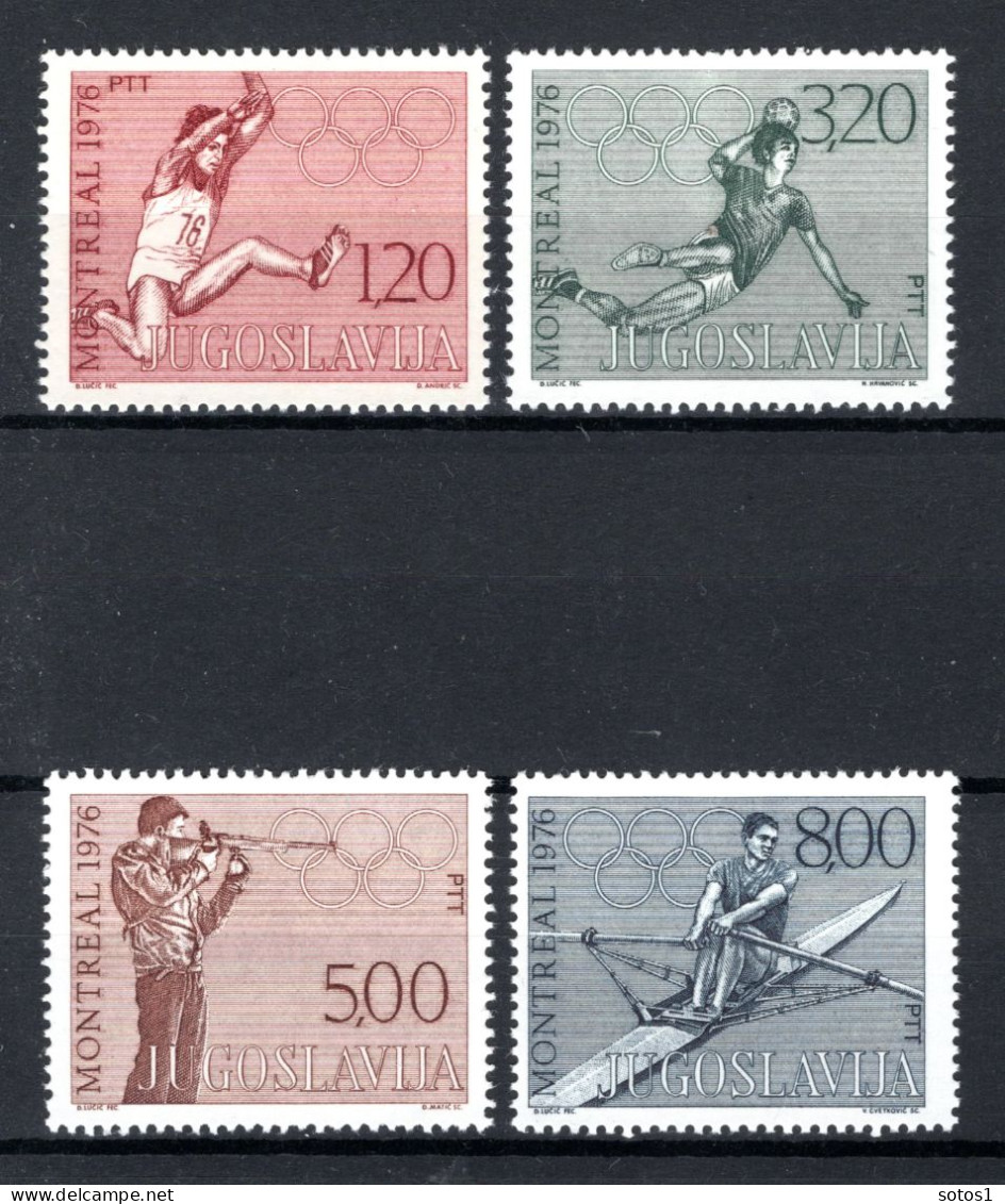 JOEGOSLAVIE Yt. 1548/1551 MNH 1976 - Ungebraucht