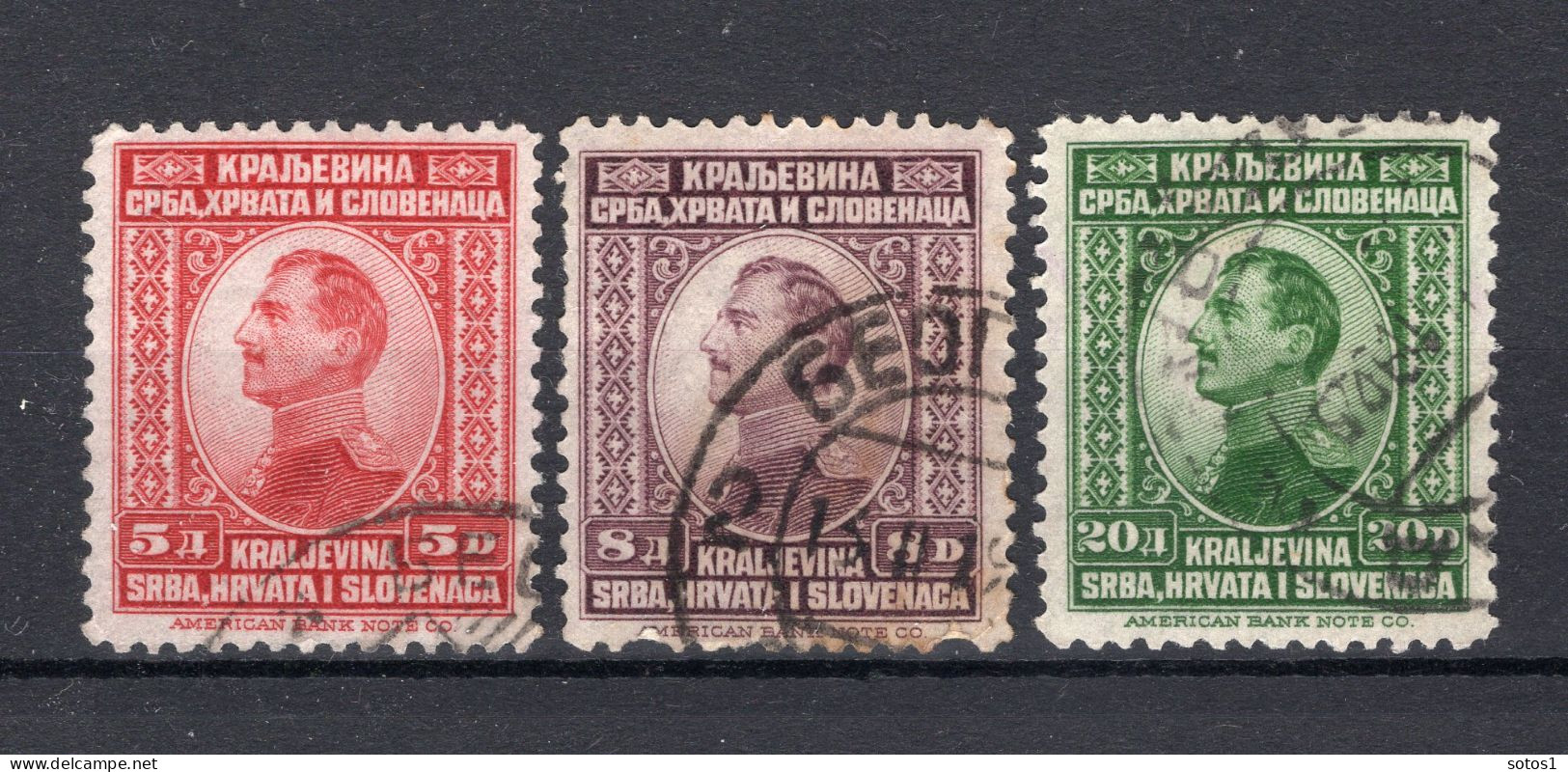 JOEGOSLAVIE Yt. 151/153° Gestempeld 1923 - Used Stamps