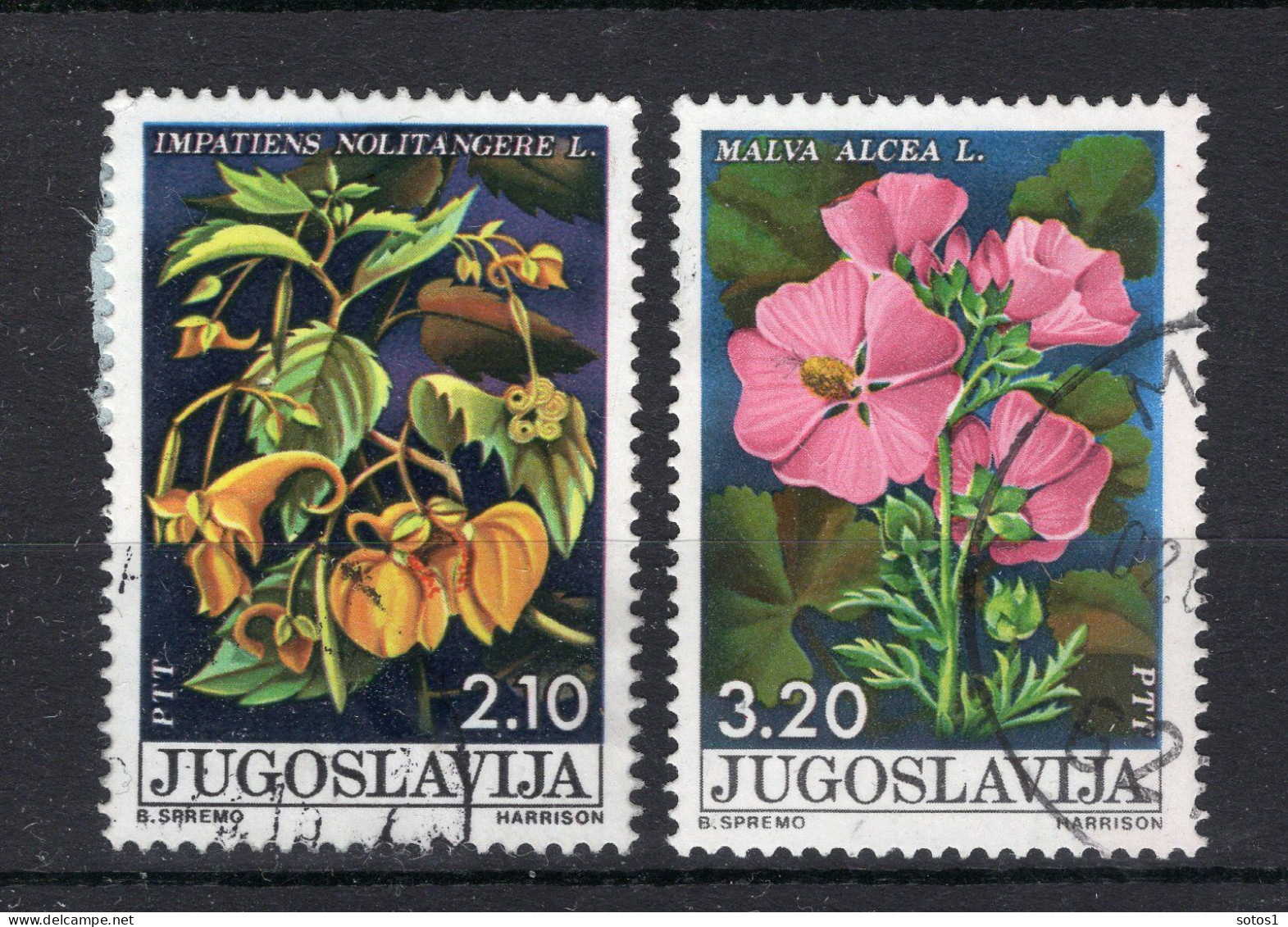 JOEGOSLAVIE Yt. 1489/1490° Gestempeld 1975 - Used Stamps