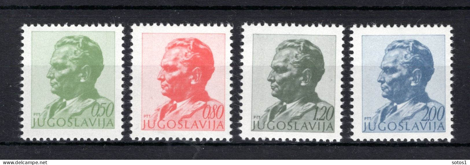 JOEGOSLAVIE Yt. 1434/1437 MNH 1974 - Unused Stamps