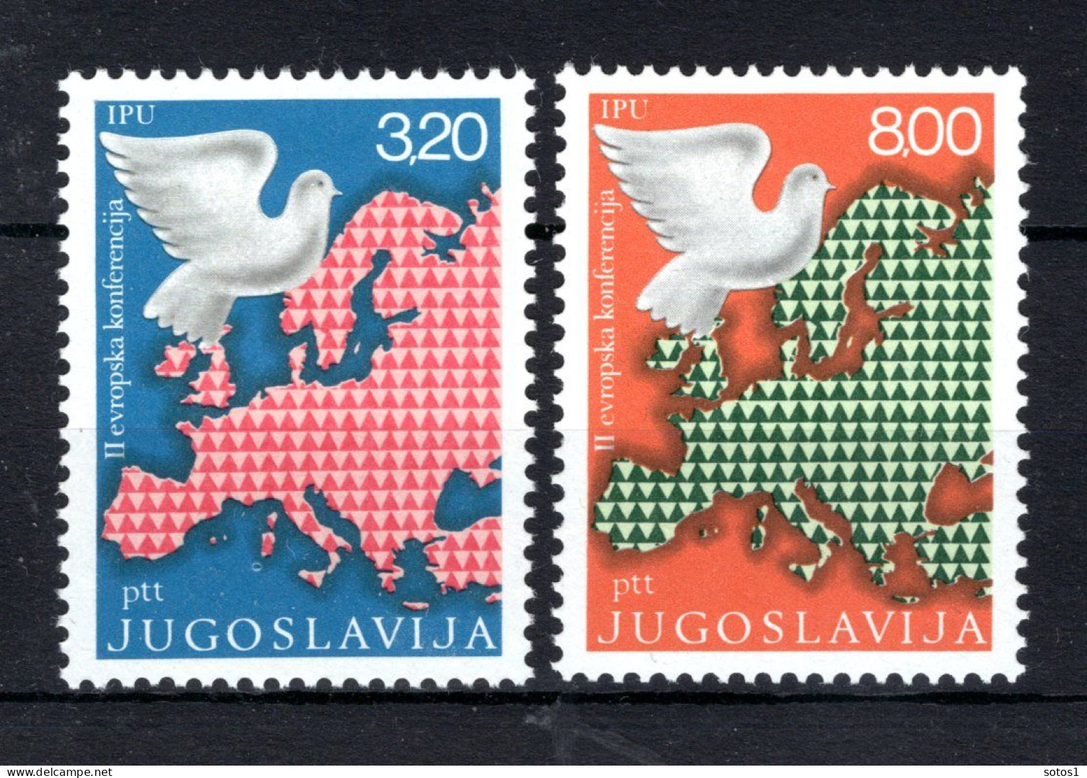 JOEGOSLAVIE Yt. 1469/1470 MNH 1975 - Unused Stamps