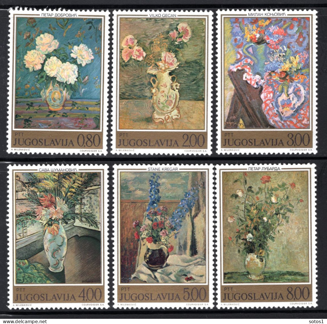 JOEGOSLAVIE Yt. 1462/1467 MNH 1974 - Unused Stamps
