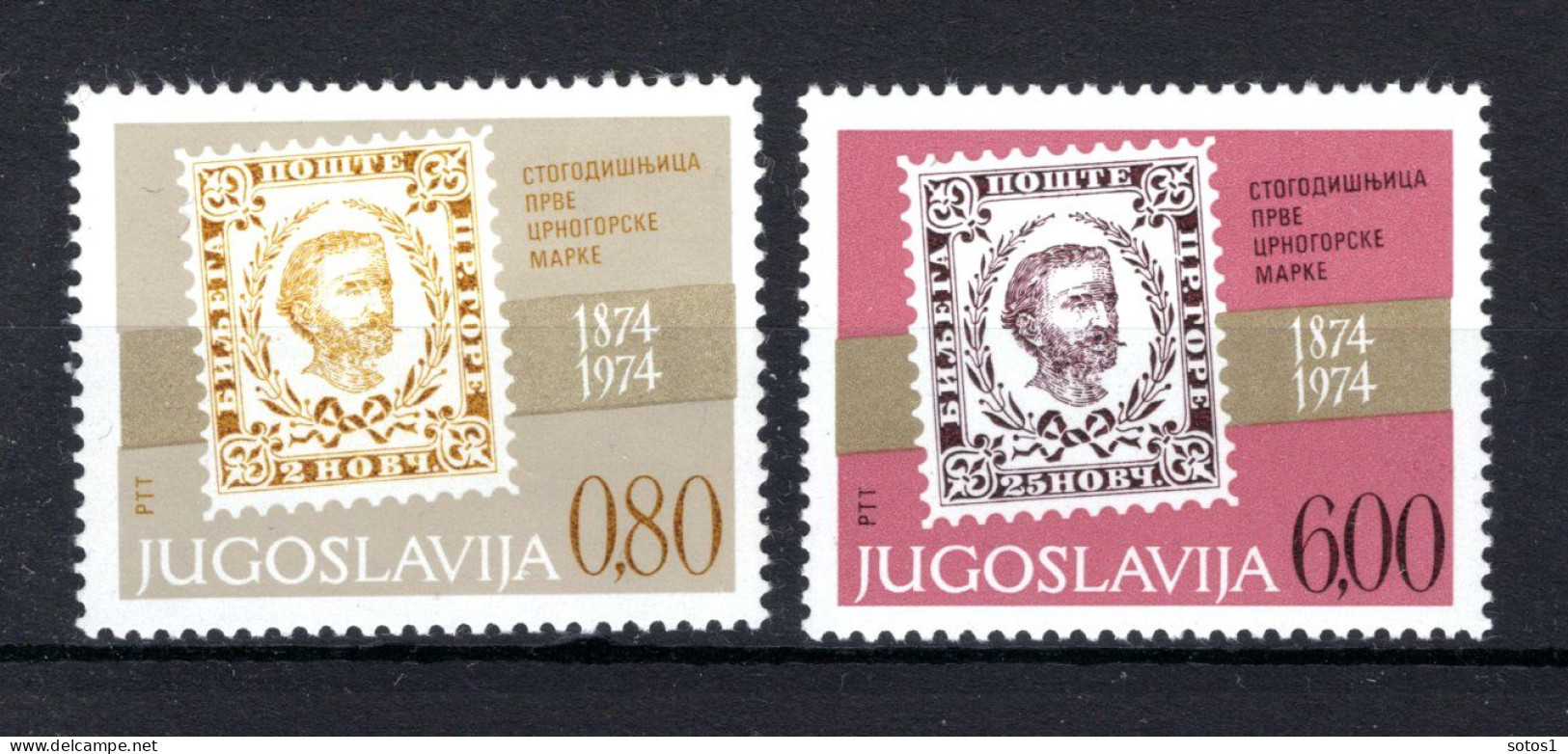 JOEGOSLAVIE Yt. 1432/1433 MNH 1974 - Unused Stamps