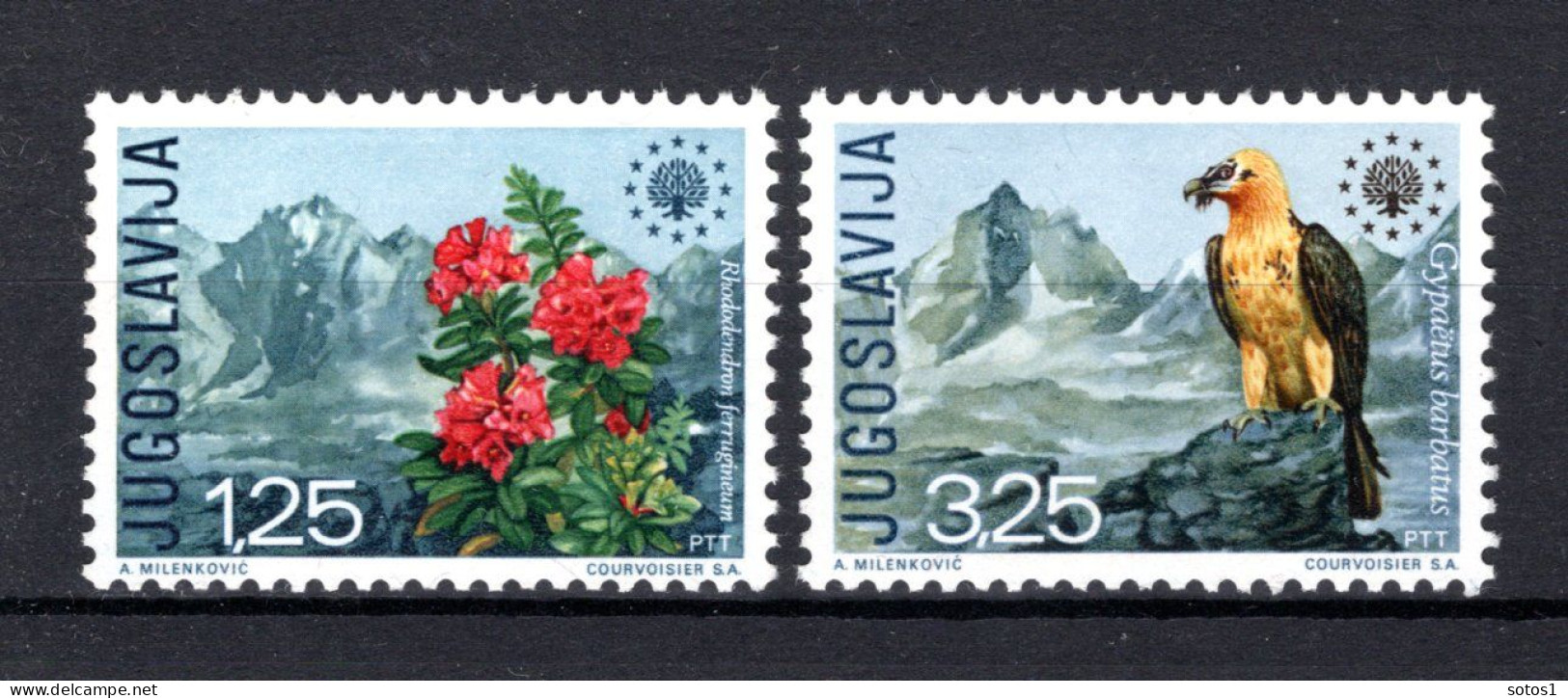 JOEGOSLAVIE Yt. 1291/1292 MNH 1970 - Unused Stamps