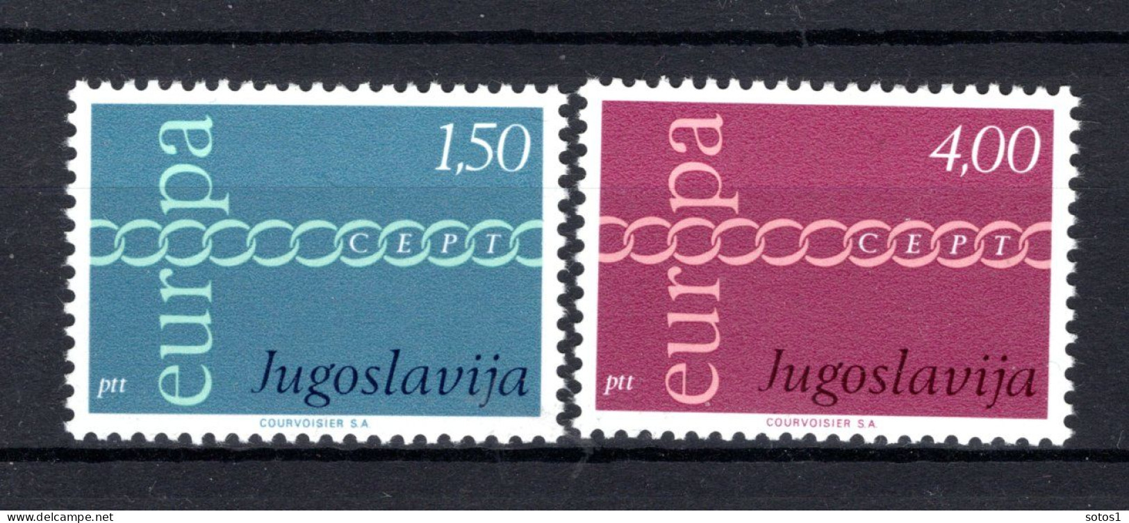 JOEGOSLAVIE Yt. 1301/1302 MNH 1971 - Neufs